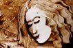 2011 : : Dessin sur sable, pour émission TV, Dancing on Ice