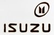 Logo Isuzu, dessin sur sable