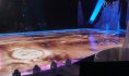 2011 : : Dessin sur sable, projection vidéo sur patinoire, Dancing on Ice