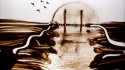 2010 - Live sand drawing show, corporate seminar, France