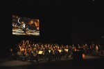 2009 - Live sand drawing with symphonic orchestra, Auditorium Lyon {JPEG}