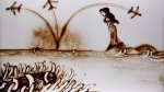 2011 :: Live sand painting show, Corporate event Paris {JPEG}