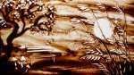 2011 : : Performance dessin sur sable pour Opéra, Festival Messiaen {JPEG}