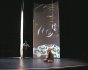 2010 - Live sand drawing for the play "Cet animal qui nous regarde"