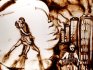 2010 - Dessin sur sable pour concert symphonique, Tango
