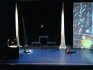 2010 - Live sand drawing for the play "Cet animal qui nous (…)