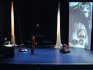 2010 - Live sand drawing for the play "Cet animal qui nous (…)