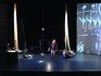2010 - Live sand drawing for the play "Cet animal qui nous (…)